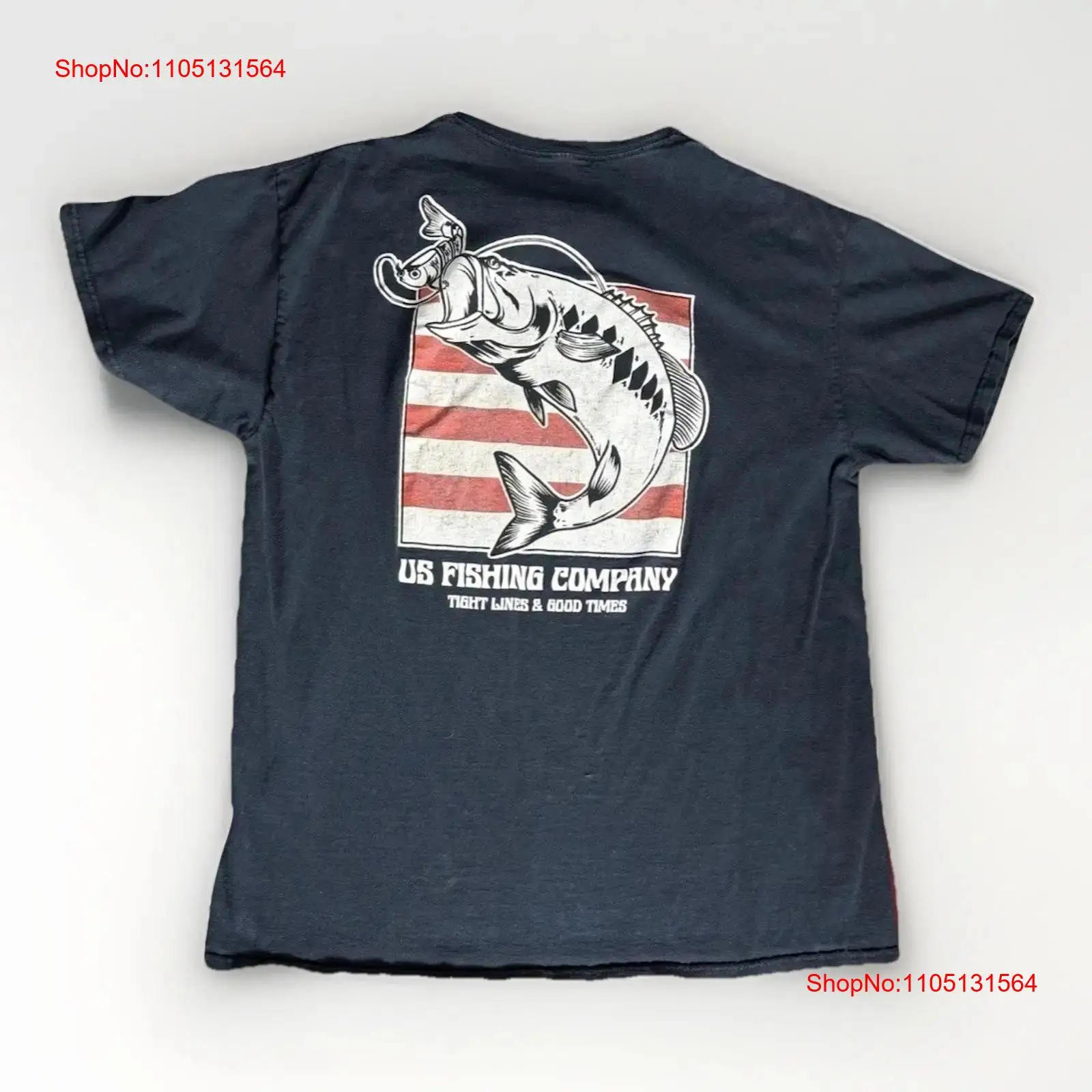 Fishing Line - Футболка US Fishing Co L Black
