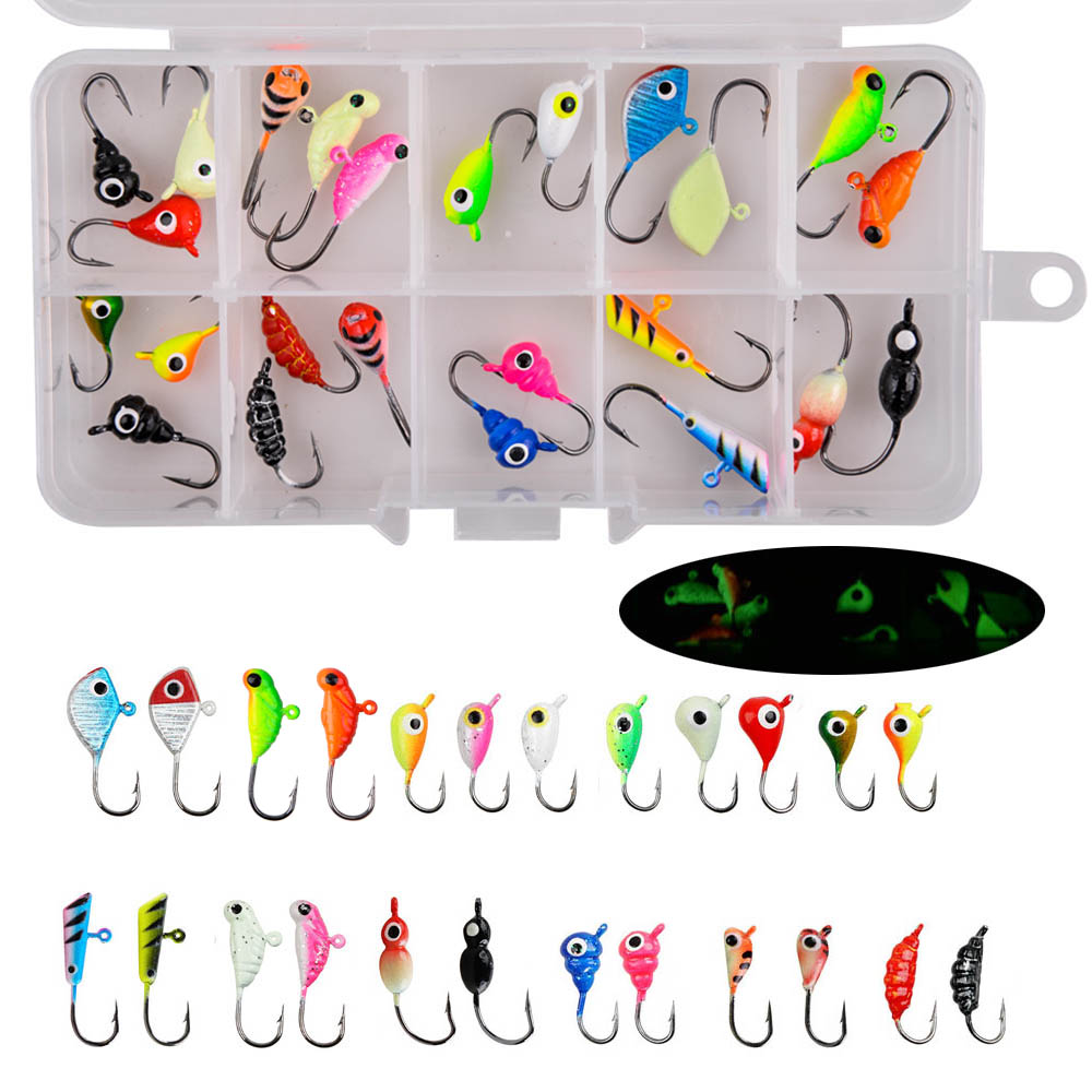 Fishing Equipment Shop - 24 шт., комплект снастей для зимней