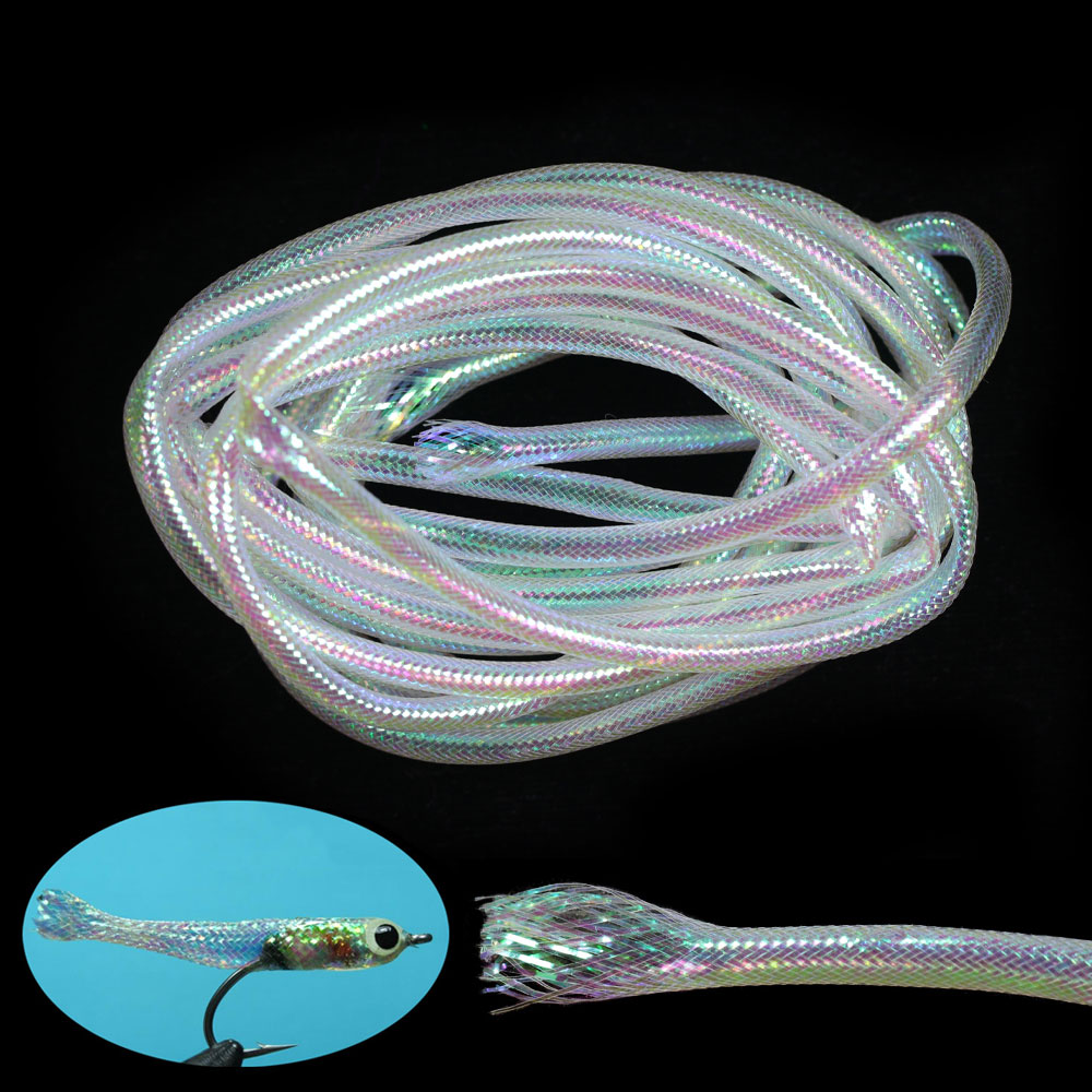 Fishing Equipment Bundle - 4/8 м плетеная жемчужно-белая майларовая трубка,