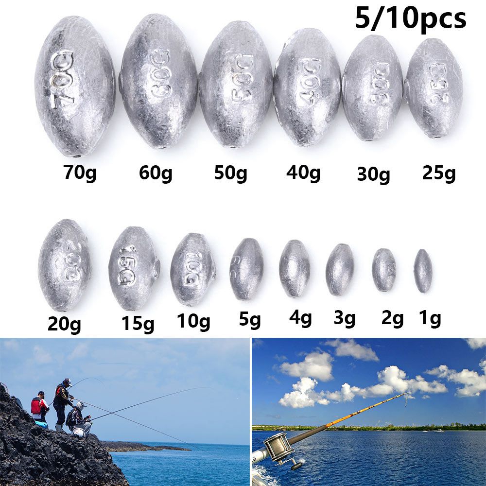 Quality Fishing Equipment - 5/10 шт., грузила высокого качества, грузила