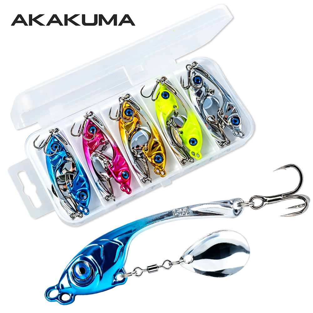 Fishing Equipment Kit - Набор из 10 металлических приманок VIB