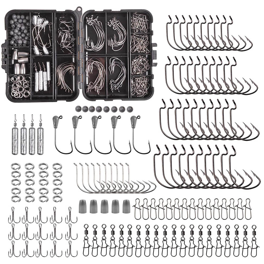 Fishing Equipment Shop - 166 шт., коробка для рыболовных снастей,