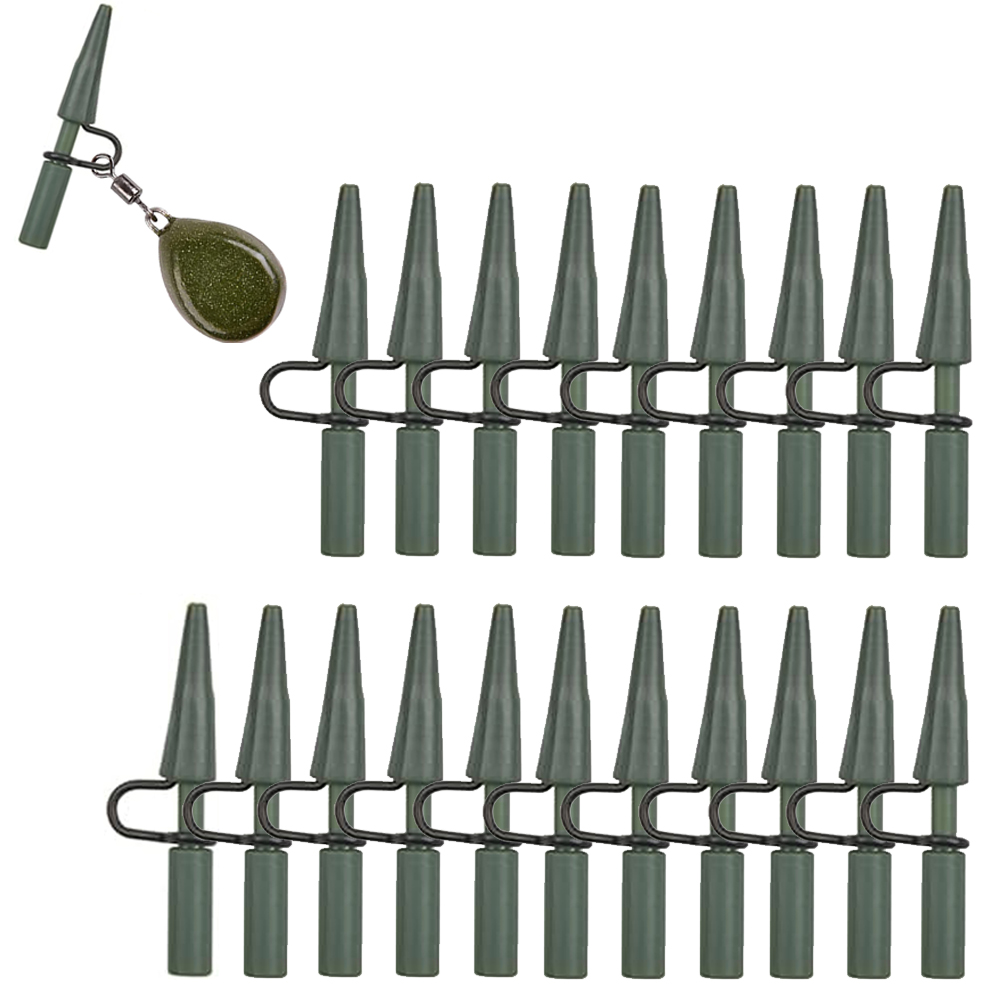 Fishing Equipment Shop - 20 шт., безопасный зажим для карпа
