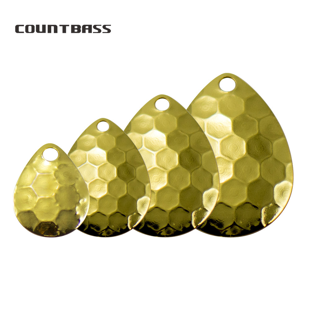Quality Fishing Equipment - Countbass, 50 шт., размер 2–5, позолоченные