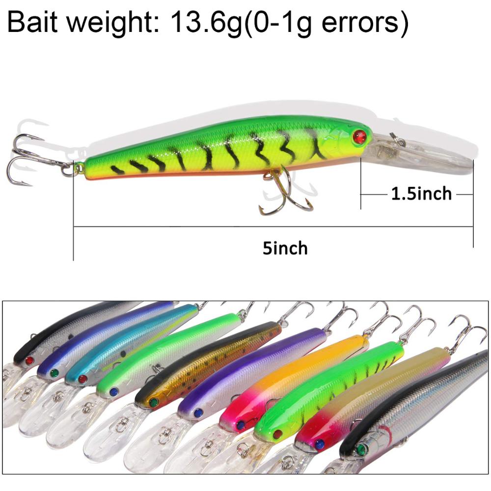 10 шт., рыболовная приманка в  – обзор и цена Fishing Equipment Shop