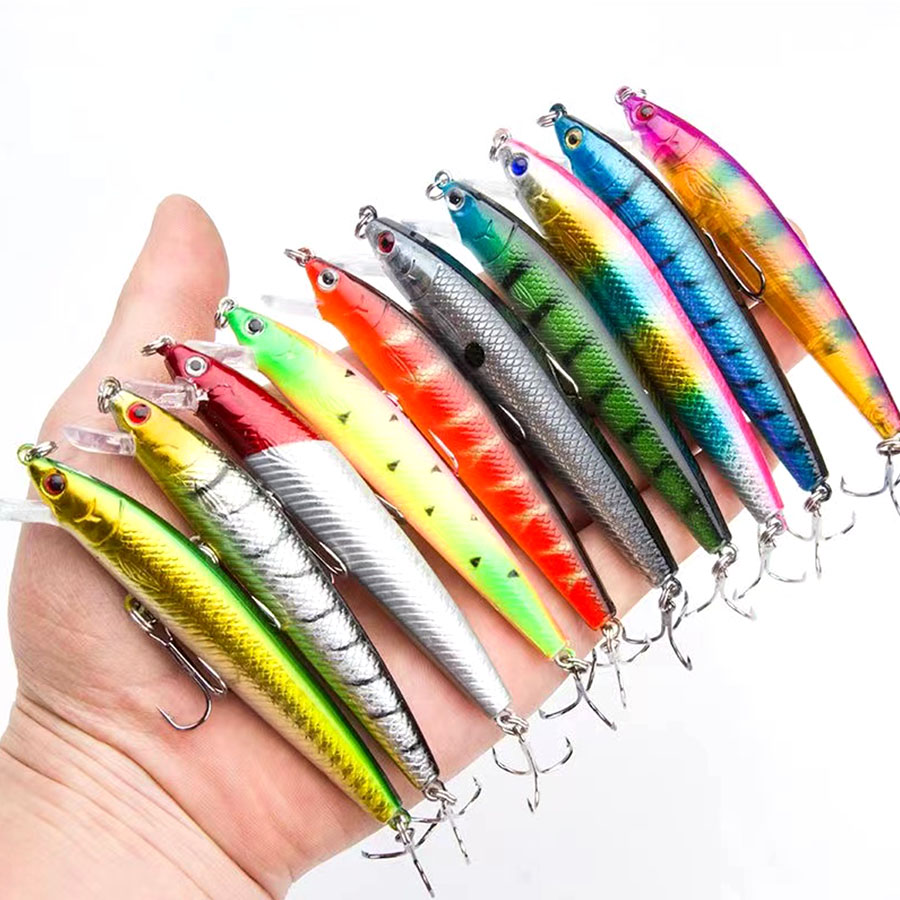 10 шт., джеркбейт, гольян, при – обзор и цена Fishing Equipment Kit