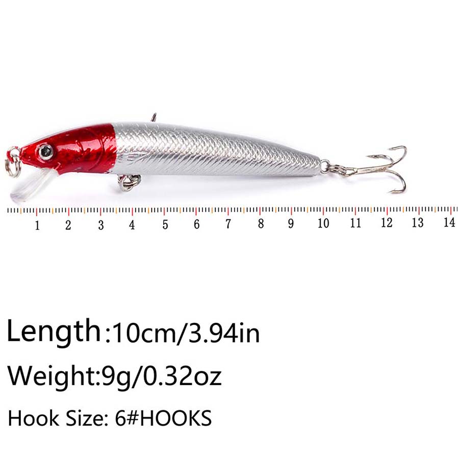 10 шт., джеркбейт, гольян, при – обзор и цена Fishing Equipment Kit