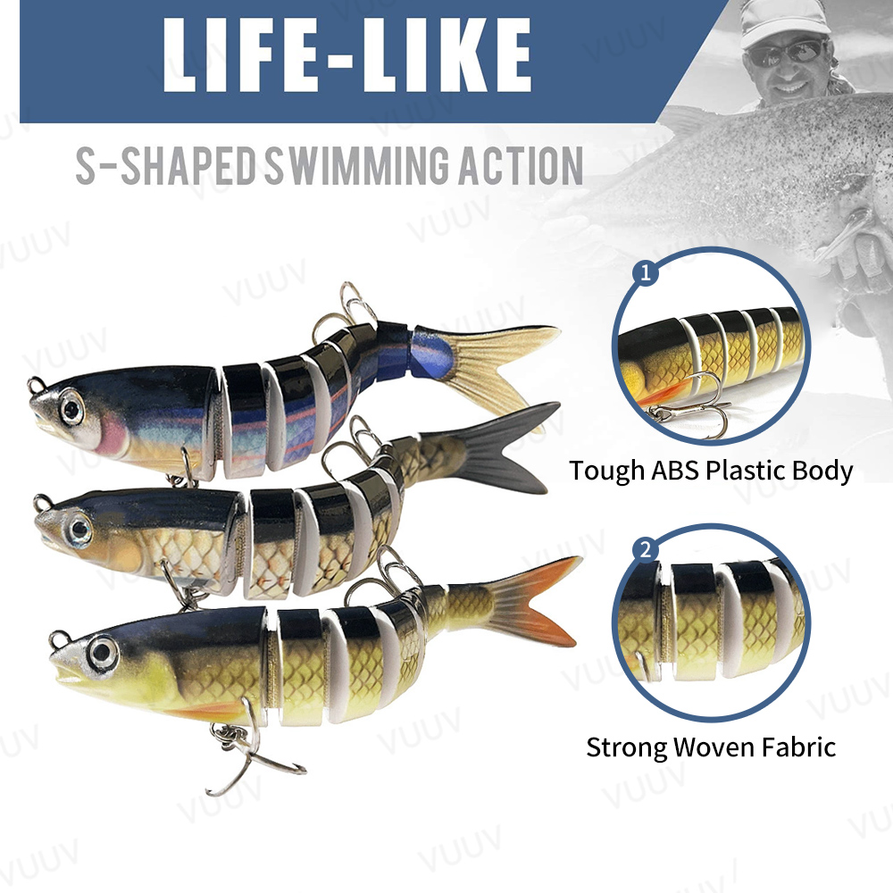 10 шт. рыболовных приманок для – обзор и цена Fishing Equipment Kit
