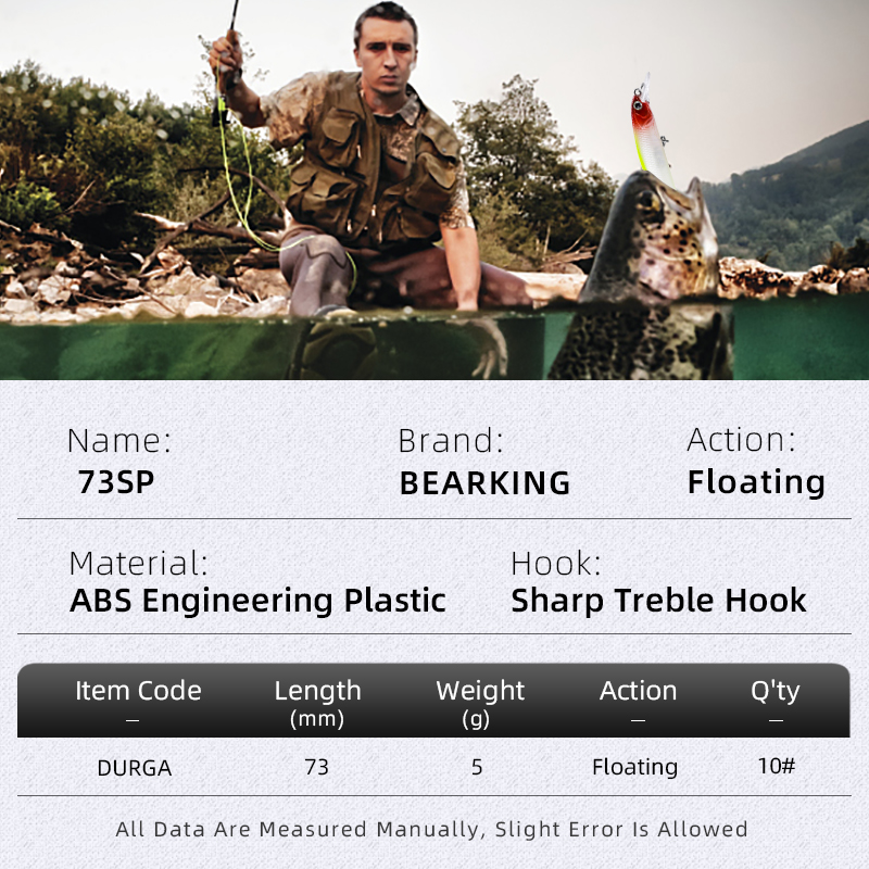 BEARKING новая модель 73 мм 5  – обзор и цена Quality Fishing Equipment