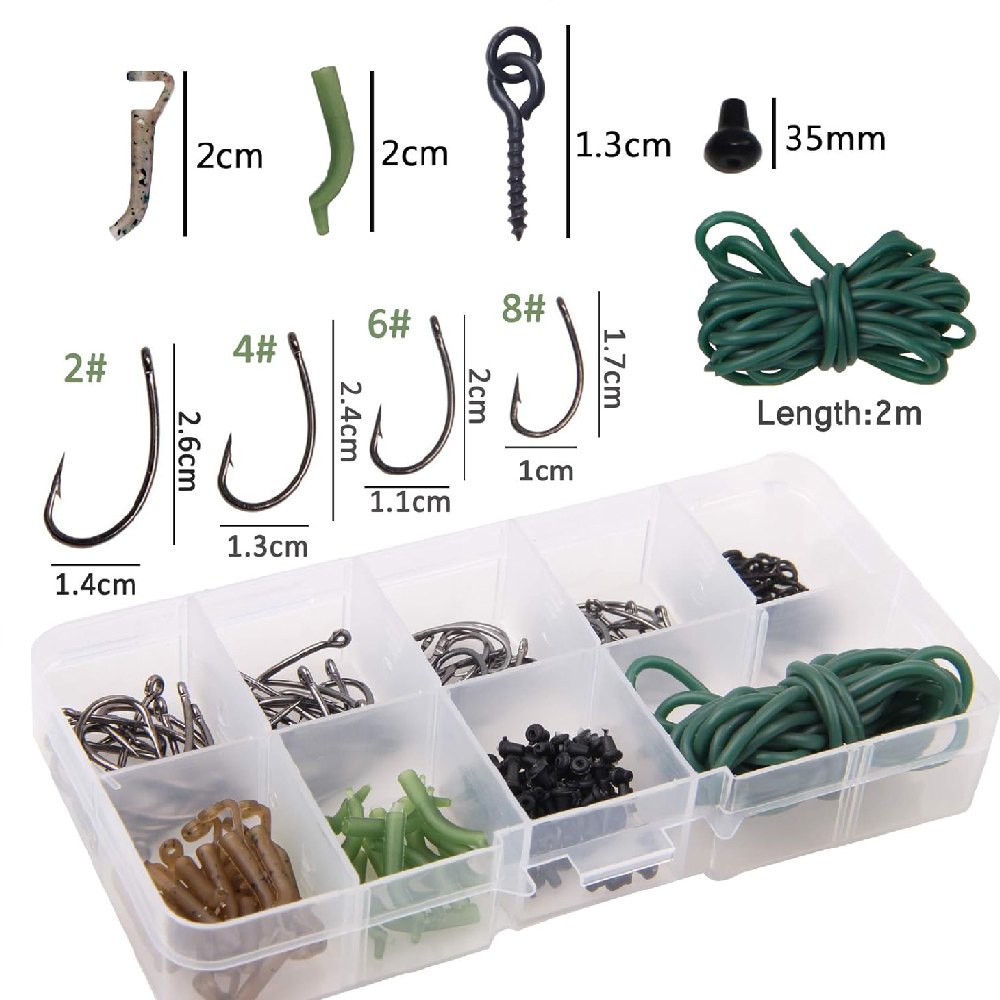 121 шт., комплект снастей для  – обзор и цена Fishing Equipment Shop