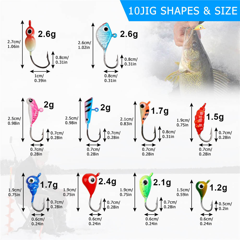 24 шт., комплект снастей для з – обзор и цена Fishing Equipment Shop