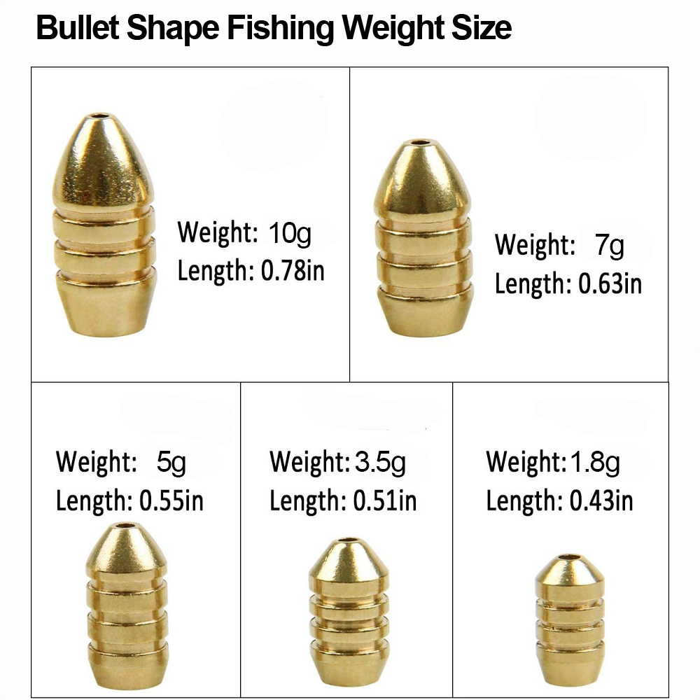 10 шт. латунный рыболовный гру – обзор и цена Fishing Equipment Shop