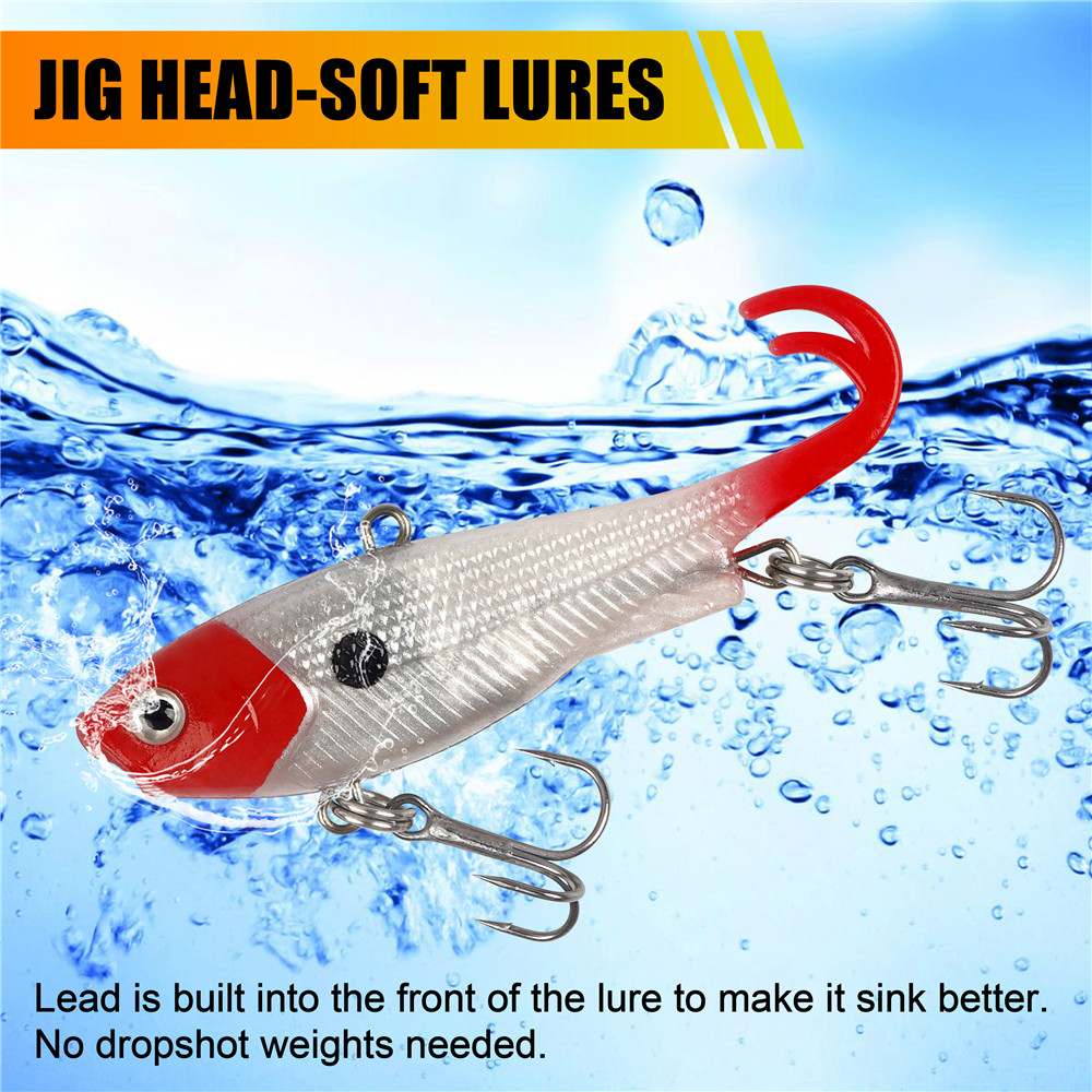 Набор из 5 мягких приманок для – обзор и цена Fishing Equipment Shop