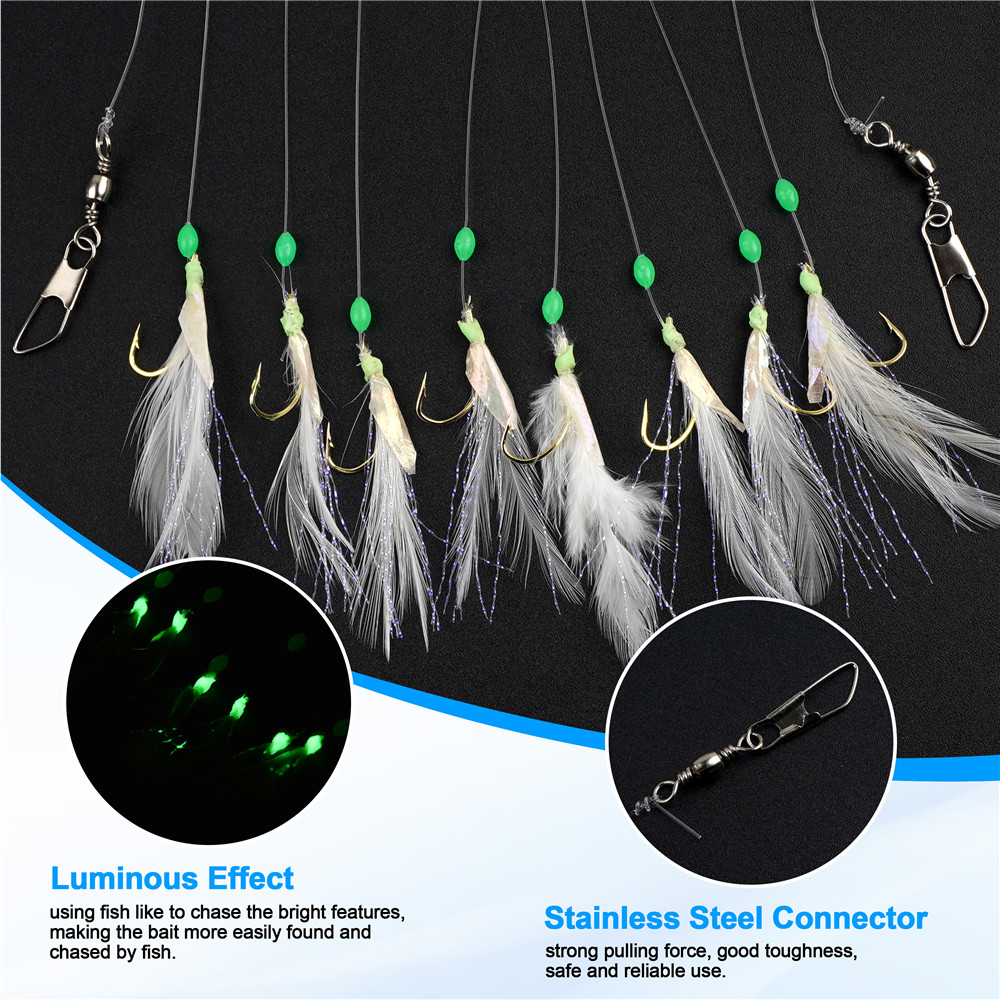 24 шт. = 3 упаковки. Набор рыб – обзор и цена Fishing Equipment Shop