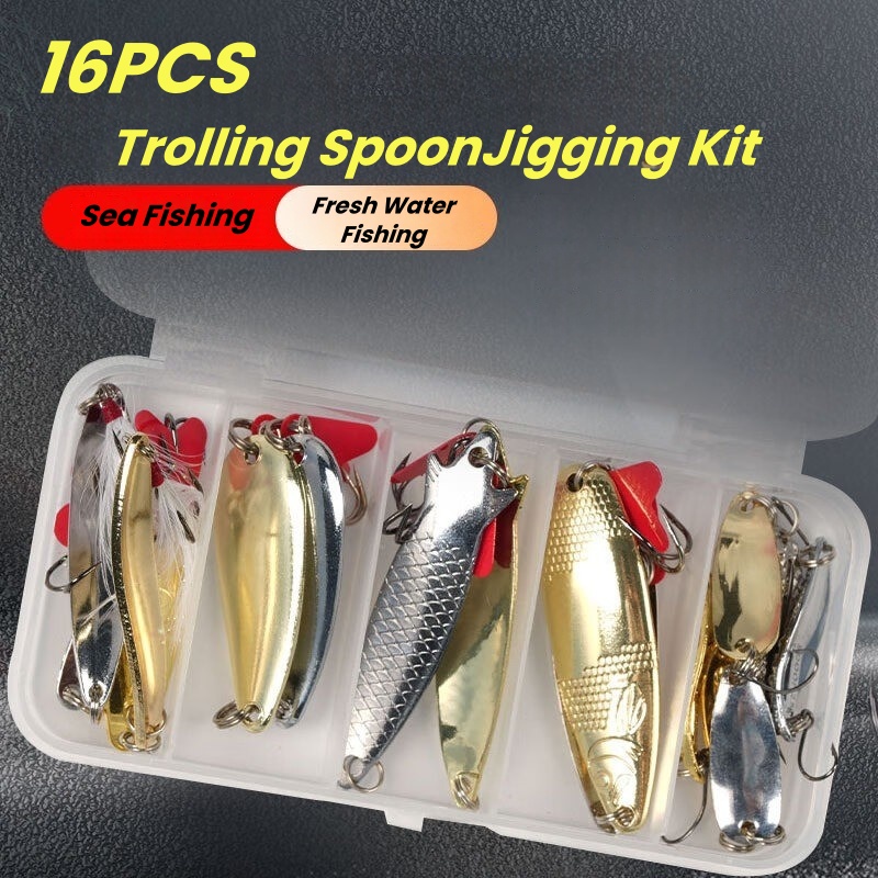 Набор рыболовных приманок, 16  – обзор и цена Fishing Equipment Kit