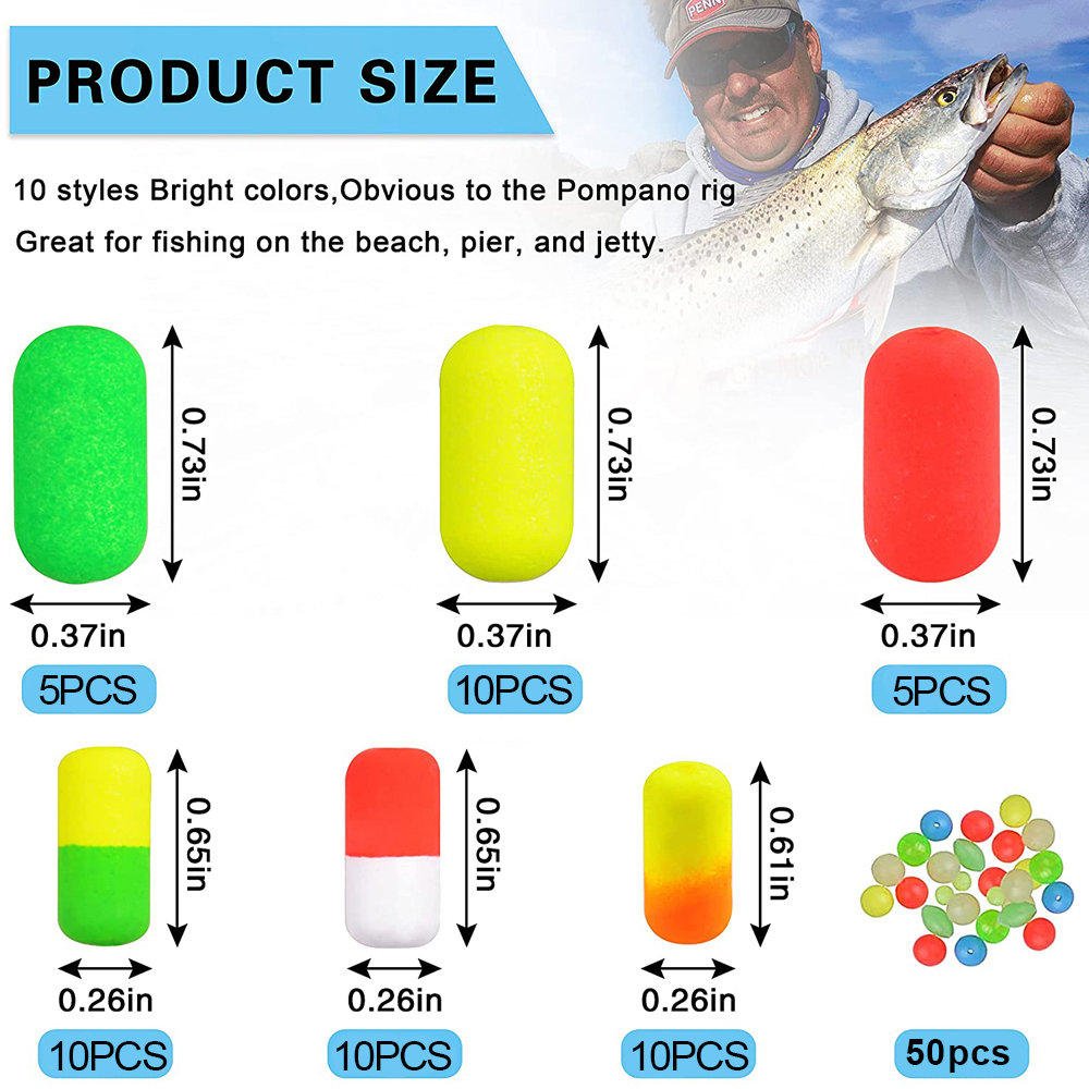 138 шт., набор поплавков для р – обзор и цена Fishing Equipment Shop